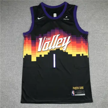 SUNS THE VALLEY BOOKER BASKETBALL REPLICA JERSEY New MEN'S 52 #1 XL