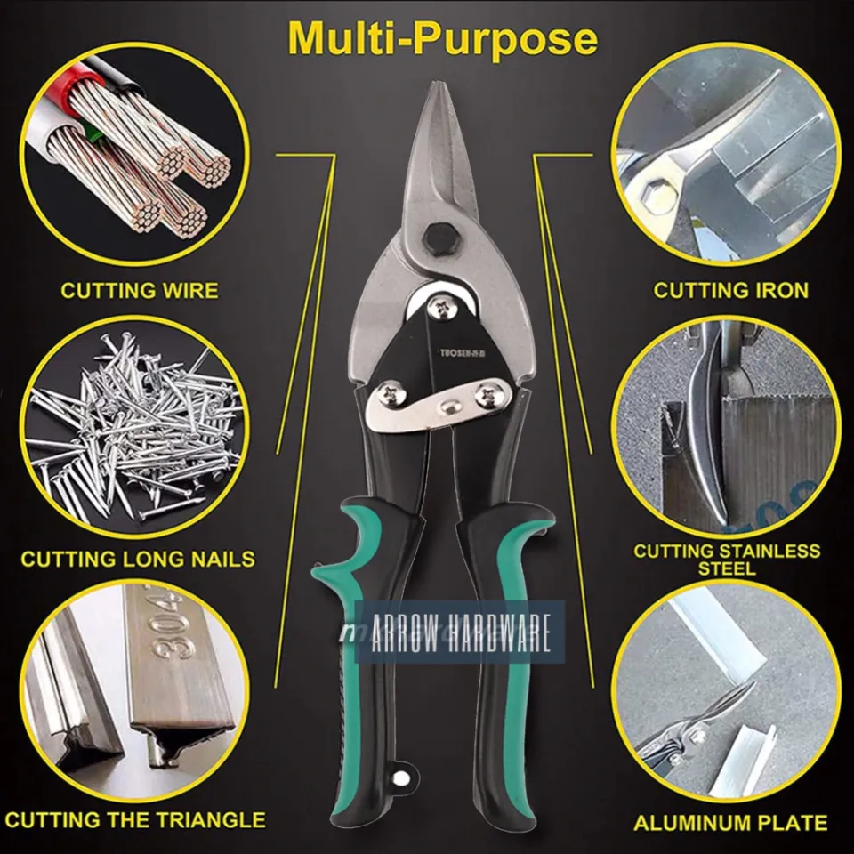 Multifunctional Metal Sheet Cutting Scissor Aviation Snip Cutter