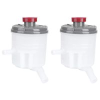 2X 53701-S5D-A02 Power Steering Pump Oil Tank Fluid Reservoir Oil Tank Bottle for HONDA CIVIC ES1 ES5 ES8 2001 - 2005