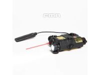 ไฟฉายเลเซอร์แดง FMA PEQ LA5 Upgrade Version LED White light + Red laser with IR Lenses