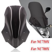 อุปกรณ์เสริมรถจักรยานยนต์กระจกบังลมสำหรับฮอนด้ากระจกบังลมหน้าจอ NC700X NC750X NC 750 700X2016-2020 2019 2018 2016 2017