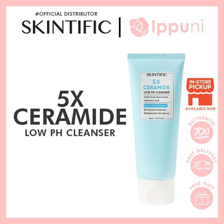 Skintific X Ceramide Low Ph Cleanser Ml Lazada