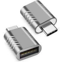 2 Pack USB C Adapter USB C To USB Adapter High-Speed Data Transfer USB-C To USB 3.0 Female Adapter For Type C Devices