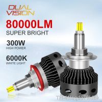 ○❃♨ Farol com chips H7 H4 H11 8000 300W D1S D3S D2S D4S CSP H1 H8 9005 HB3 9006 HB4 9012 HIR2 D1R D2R D3R PTF STG 12V