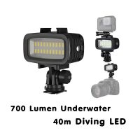 New ไฟลงน้ำลึกได้ 700 Lumen 40m Underwater Waterproof Diving LED Fill Light for GoPro / SJCAM / Xiaomi / Insta360 / DJI