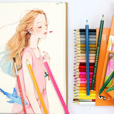Maries Oily Color Pencil/Watercolor Pencil Set 12/18/24/36/48 Colors Oil Painting Drawing Write Color Lead Pencil Lapis De Cor