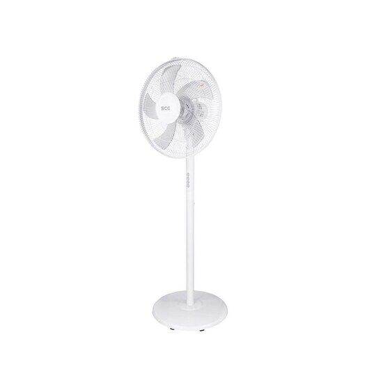 SCE White Floor Fan 16 inches ModelWT2 1 Year Warranty Lazada