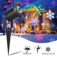 PROMOTION ไฟประดับเลเซอร์Snowflake Moving Laser Projector-SN3 กันน้ำ ไฟโปรเจคเตอร์กลางแจ้ง LED Snow Party โคมไฟตกแต่ง เคลื่อนไหว ราคาถูก โปรเจคเตอร์ เครื่อง ฉาย โปรเจคเตอร์ โปรเจคเตอร์ มือ ถือ โปรเจคเตอร์ พก พา