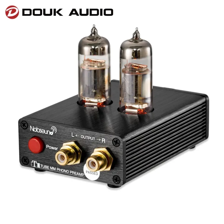 Douk Audio T2 Mini MM Vacuum Tube Phono Stage Best Preamp For Record