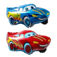 2pcs 66 x 49cm Large Size Cartoon Car Foil Balloon Inflatable Helium Balloons Wedding Decoration Happy Birthday Party Supplies Balloons