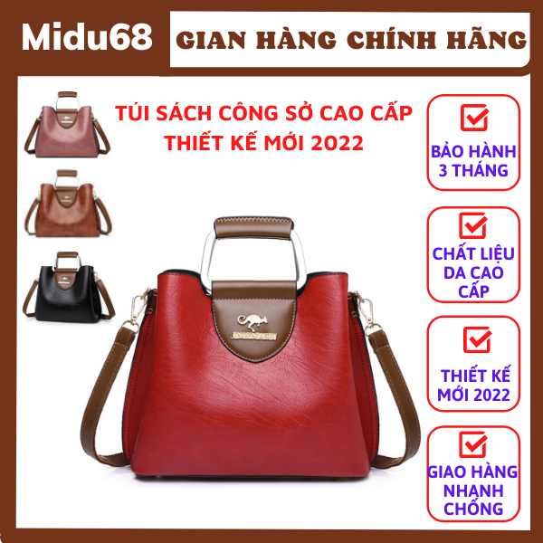 Túi da nữ công sở phong cách Hàn Quốc - Minasan Shop