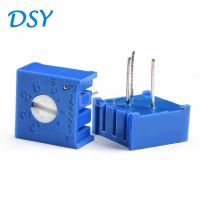 ✼ 10PCS 3386P Potentiometer 103 100 200 500 Ohm Precision Adjustable Resistance 1K 2K 5K 10K 20K 50K 100K 200K 500K 1M Ohm