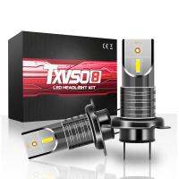 [ANYA Auto Parts] TXVSO8 H7ไฟ Led สำหรับรถยนต์ Mini 6000K ไฟหน้า55W/หลอดไฟ Universal Super Bright COB โคมไฟสำหรับรถยนต์ Luces Led Para Auto