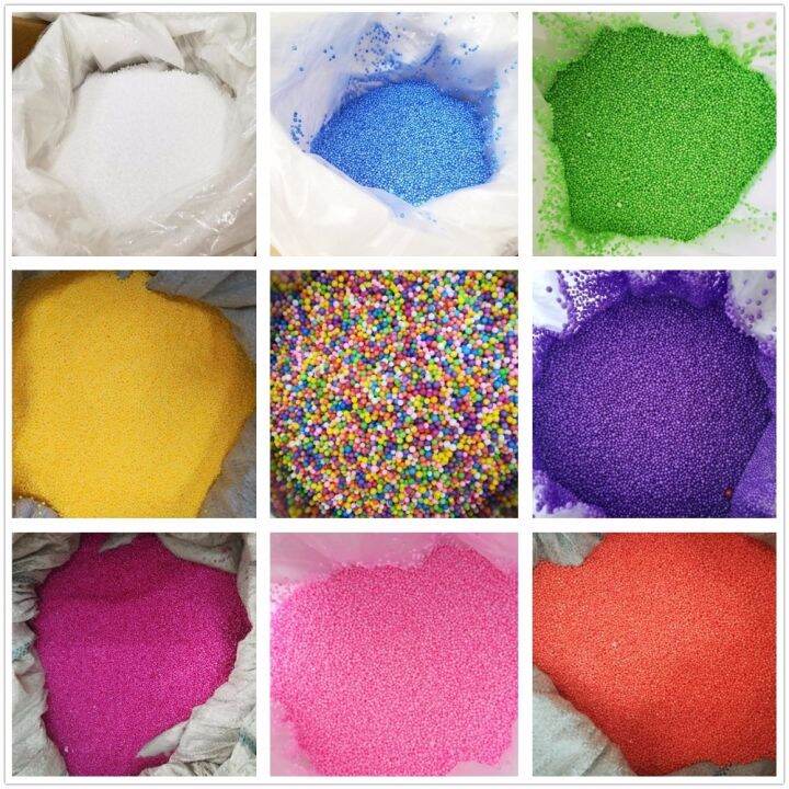 【CW】 250g/bag Colorful Polystyrene Styrofoam Beads Foam Balls Supplies