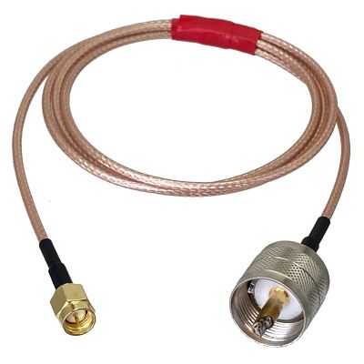 RG316 Cable UHF PL259 Male Plug Straight to SMA Male Plug Connector RF Jumper pigtail 4inch~10M Electrical Connectors