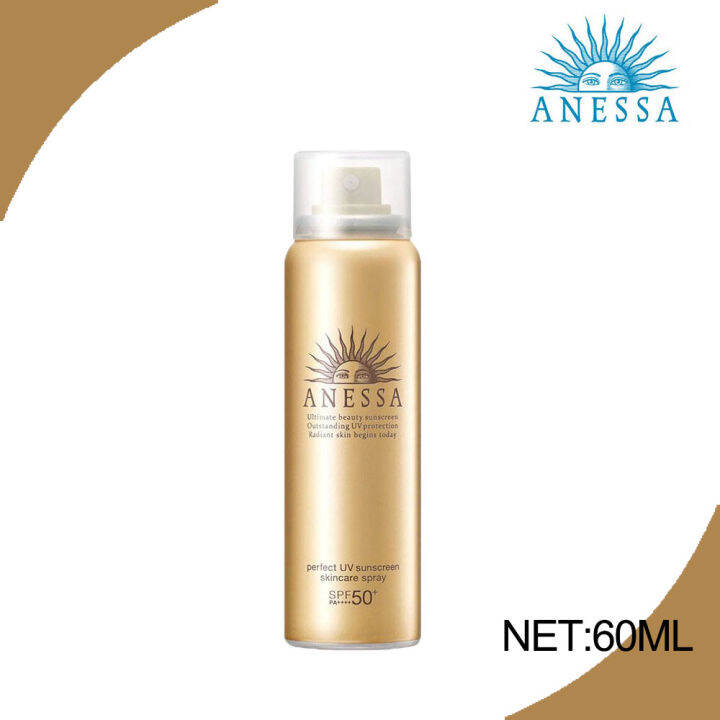 Anessa Perfect UV Sunscreen Spray SPF50 PA sunblock face and body skin ...