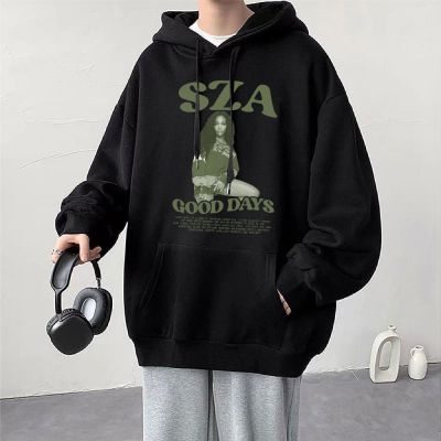 Rapper Sza Good Days Graphic Hoodie Hip Hop Fashion Hooded MenS Casual Warm Pullovers Oversized Streetwear Unisex Y2K Hoodeis Size Xxs-4Xl