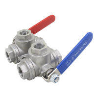 หก Preheater Switching Valve Selector Valve สวิตช์คู่พร้อมฐาน Cast Steel Way Ball Valve สำหรับรถบรรทุกถังน้ำมันเชื้อเพลิงเครื่องทำความร้อน