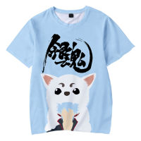 Cartoon Anime Gintama 3D T Shirt High Quality Sakata Gintoki O neck T-shirt Casual Loose Tshirts Men &amp; Women Clothing Streetwear