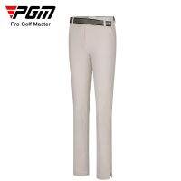 PGM Womens Golf Pants Summer Slim Slim Pants High Elastic Mesh Belt Golf Wear for Women KUZ145