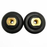 DIATOOL 2pcs Dia 80mm M14 Soft Rubber Back Pad Holder 3 Inch Soft And Strong Body Backer for Polishing Pad