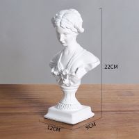 C Resin Sculpture Home Decor Nordic Room Decor Character Statue Model Ornaments Desktop Crafts Living Room Decoration Handmade