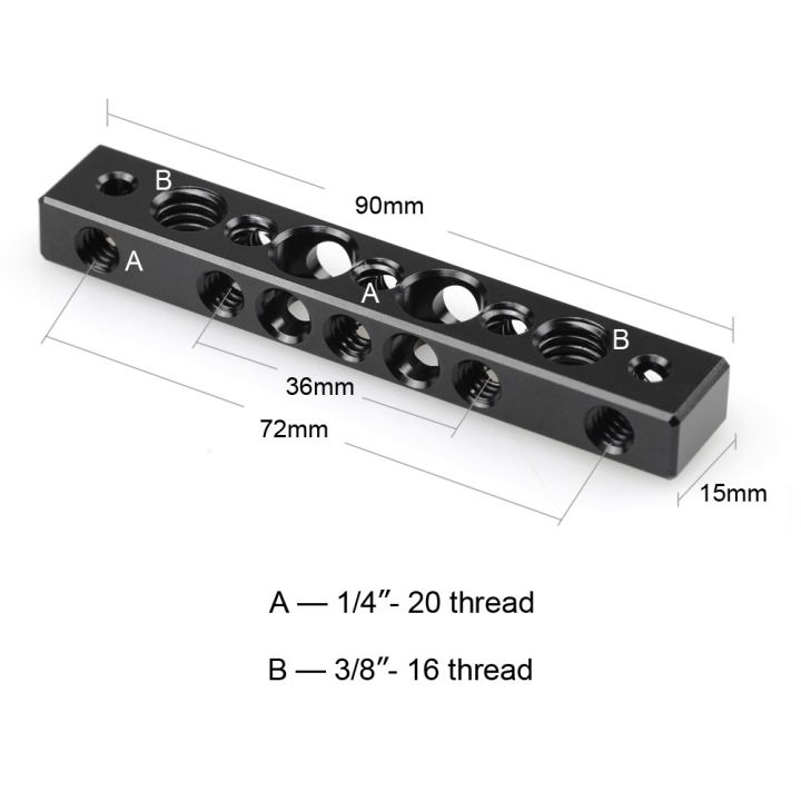 smallrig-กล้องแท่งชีสแผ่นชีส1-4-amp-3-8-เกลียวสำหรับ-monitor-1091