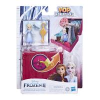 Hasbro Disney Frozen Pop Adventures Enchanted Forest Set Pop-up Playset With Handle ฮาสโบร ดิสนี่ย์ โฟรเซ่น ป็อป แอดเวนเจอร์ส ชุดตั้งแคมป์ในป่าของเอลซ่า ลิขสิทธิ์แท้