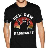 Funny Pew Pew Madafakas Colors Tshirt For Men England Style Tshirts Men Red Gothic Style Tee Shirt Gothic Style