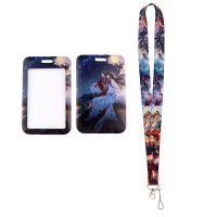 [HOT HUIQKKJKUIO 556] MD1321 Tian Guan Ci Fu Lanyard สำหรับคีย์พวงกุญแจ ID Card Cover Pass โทรศัพท์มือถือ Charm Badge ผู้ถือ Key แหวนอุปกรณ์เสริม