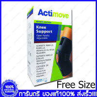 Acti-move Knee Sport Edition Black Free Size อุปกรณ์พยุงหัวเข่า ชนิดเปิดหัวเข่า ปรับความกะชับได้