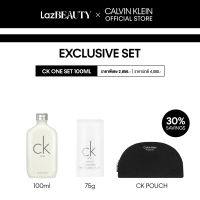 [LazBeauty Set] CK One EDT 100ml+ CK One Deostick 75g + Pouch