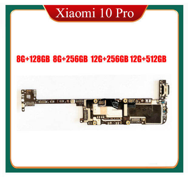 Bekerja Penuh untuk Xiaomi MI 10 Pro Papan Logika Motherboard dengan