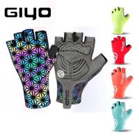 hotx【DT】 GIYO Fingers Half Gel Cycling Gloves Anti-slip MTB Road Riding Racing