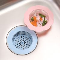 1 Pcs Flower-shaped Kitchen Bathroom Sink Drain Strainer Drain Filter Sink Anti-plug Filter Floor Drain Hair Catcher Traps Drains