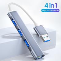 [HOT HAIXWLXKWW 589] Olaf 4 1 USB Type C HUB เพื่อรองรับ Reader Charger 3.0 Splitter สำหรับแท่นวางแล็ปท็อป