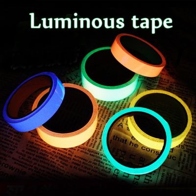 Tape 1m Color Self-adhesive Night Vision In Dark Safety Warning Security Decoration Tapes