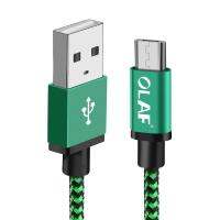 สายชาร์จโอลาฟสายไฟที่ชาร์จปลั๊กไมโคร Usb สำหรับ Samsung ข้อมูล Usb สายชาร์จมือถือหัวเหว่ยสายชาร์จอย่างรวดเร็ว