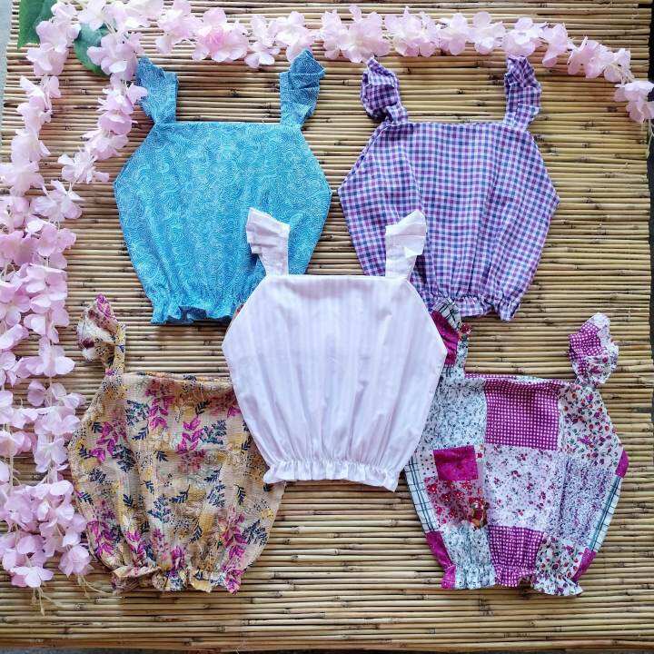 MC Butterfly Sleeves Crop Top for Kids 3-5 Years Old | Lazada PH