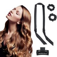 【LZ】◈❏  Heatless Curling Rod Headband Sem Fita De Calor Rolos De Cabelo Curls De Seda Preguiçosos Curlers De Cabelo Dormir Macio Headband Hair Styling Tools