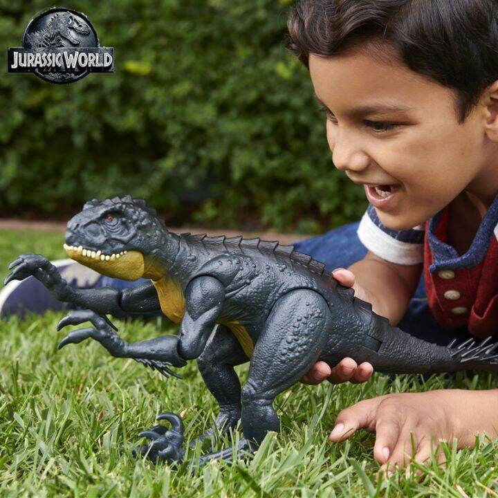 Mattel Jurassic 3 Cretaceous Adventure Camp Scorpio Tyrannosaurus Sound ...