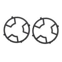 2 Pack Non Slip Cast Iron Stove Holder for Kitchen Wok Cooktop Range Pan Holder Stand Stove Rack Pot Holder for Gas Hob