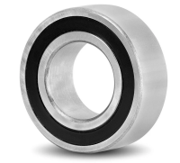 5203 RS ( 17 x 40 x 17.5 mm. ) NIS Angular Ball Bearing 5230 A-2RS TN ฝายาง = 1 ตลับ 5203-2RS