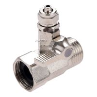 1Pc Reverse Osmosis Water Systems Feed Water Adapter 1/2 To 1/4 Faucet Water Filter Ball Valve Tap Tee Union Connector Valve Valves