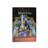 2023ใหม่ Angel Wisdom Divination Tarot Cards สำหรับผู้เริ่มต้น78-Card Deck และ PDF Guidebook Board Game