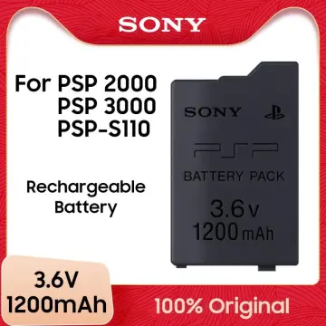  Nueva batería 3.6V 1200mAh para Sony PSP 2000 Slim