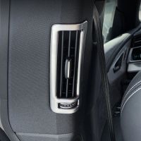 【LZ】┅☍₪  Ar Condicionado Adesivo AC Outlet Tampa de ventilação traseira Pilar do carro B Acessórios de Decoração de Interiores Audi Q7 4M 2016-2021