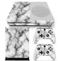 สติ๊กเกอร์สกินสำหรับ Xbox หนึ่ง S รูปลอกตัวควบคุมคอนโซลปกไวนิลหินอ่อน