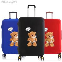 Luggage Cover Suitcase Protector Case for 18-30 Inch Dust Travel Accessories Elastic Trolley Baggage cover Muppet Bear Pattern