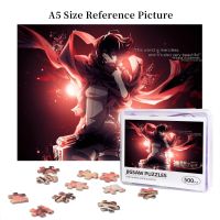 Shingeki No Kyojin - Mikasa Ackerman Attack On Titan Wooden Jigsaw Puzzle 500 Pieces Educational Toy Painting Art Decor Decompression toys 500pcs